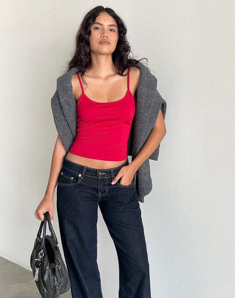 Bild von Jasila Vest Top in Rot