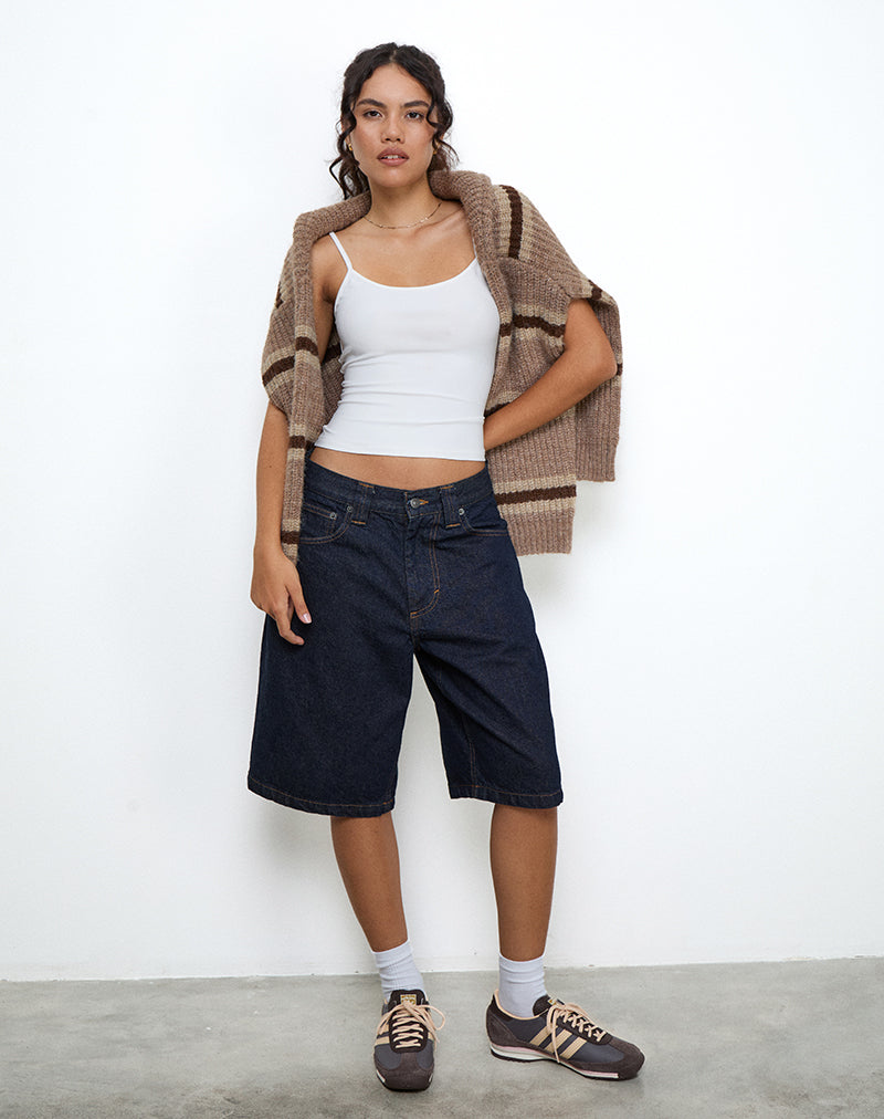 Jasila Vest Top in Weiß