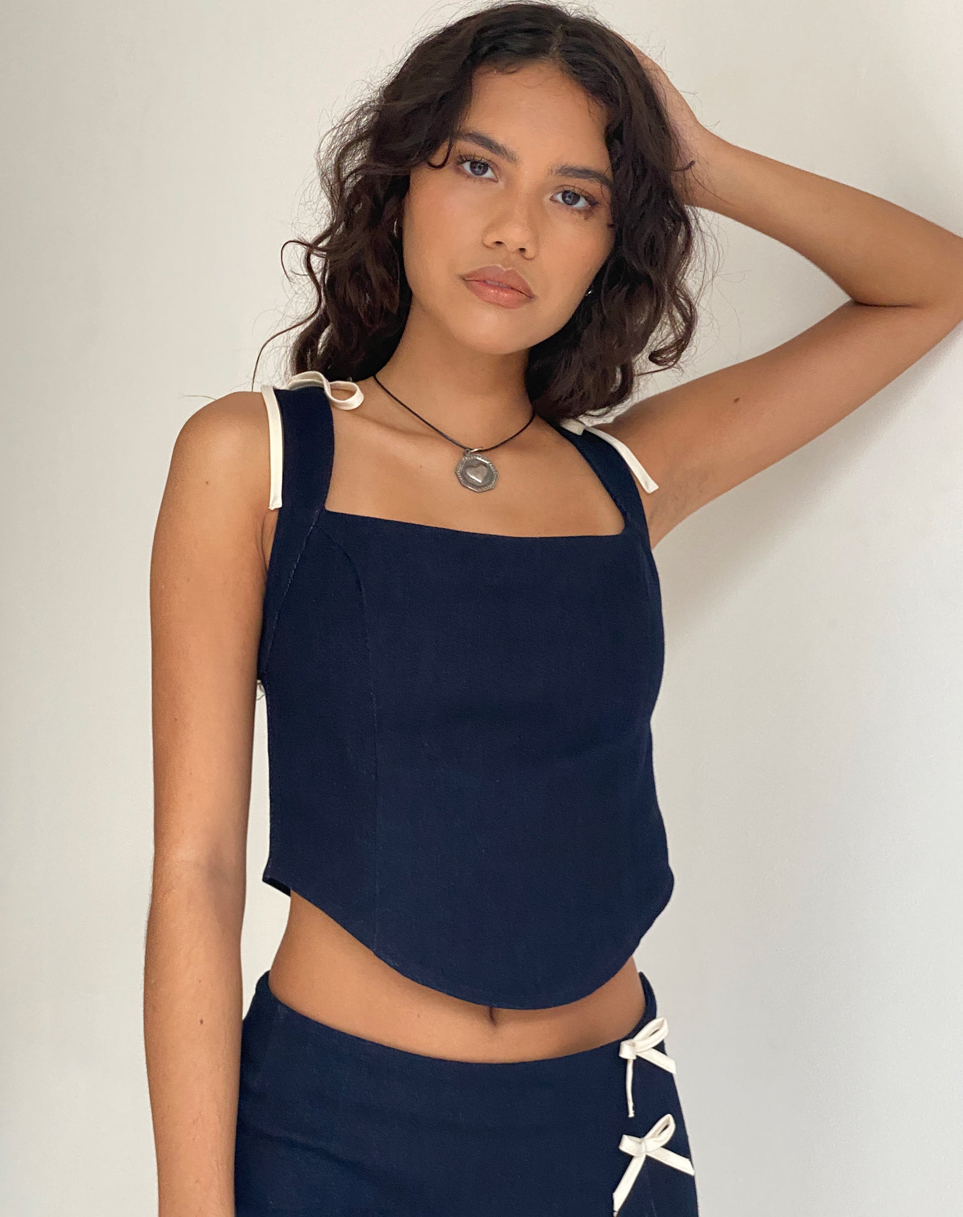 Bild von Jatmi Korsett-Top in Dark Indigo