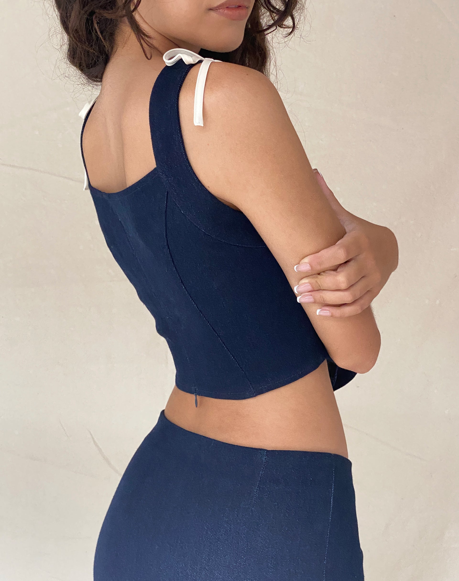 Bild von Jatmi Korsett-Top in Dark Indigo