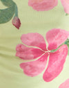 Aquarell Hibiskus Gelb