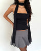 Image of Jeldia Bandeau Top und Scalf Set in Schwarz Schimmer