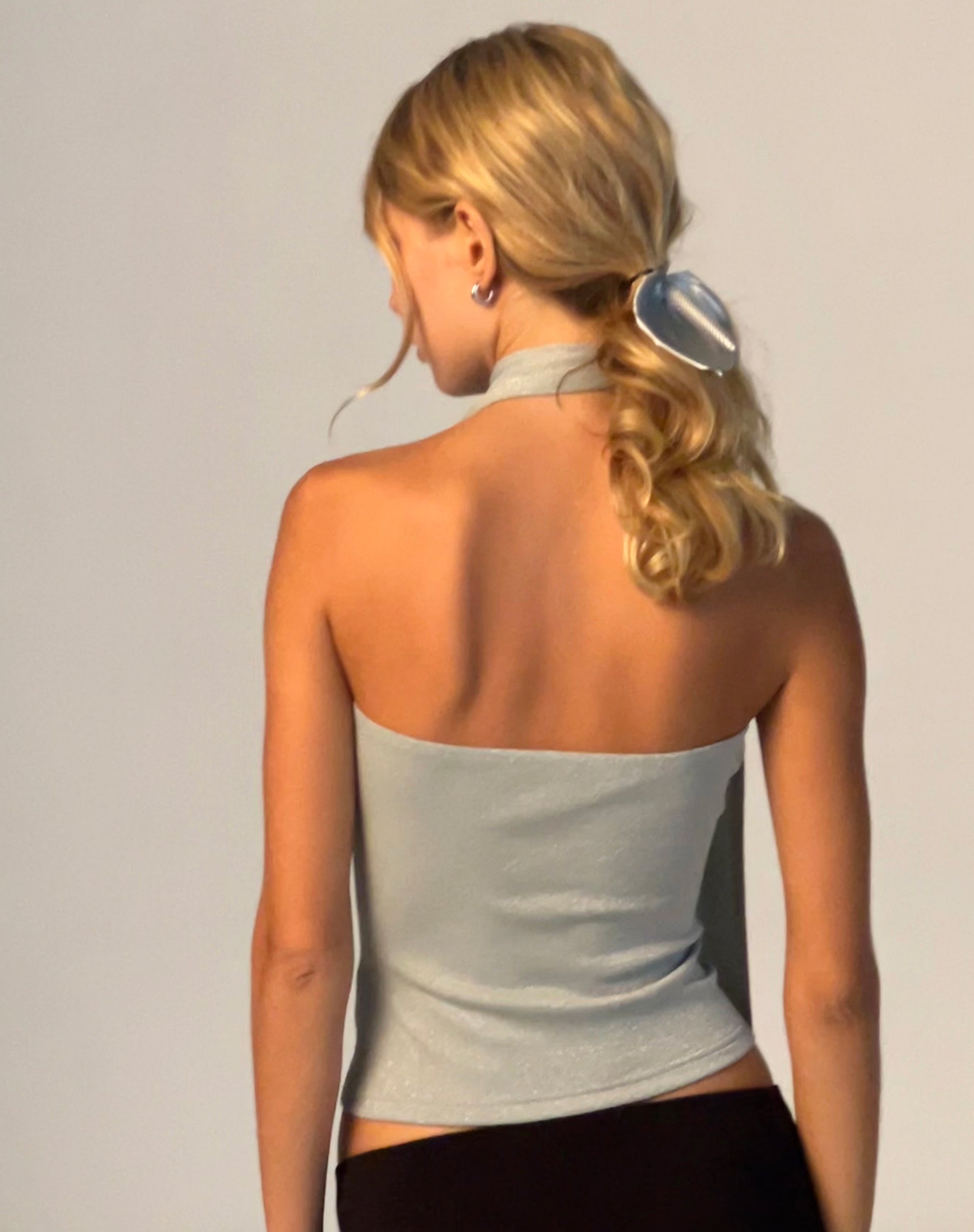 Image of Jeldia Bandeau Top und Skalf Set in Silber