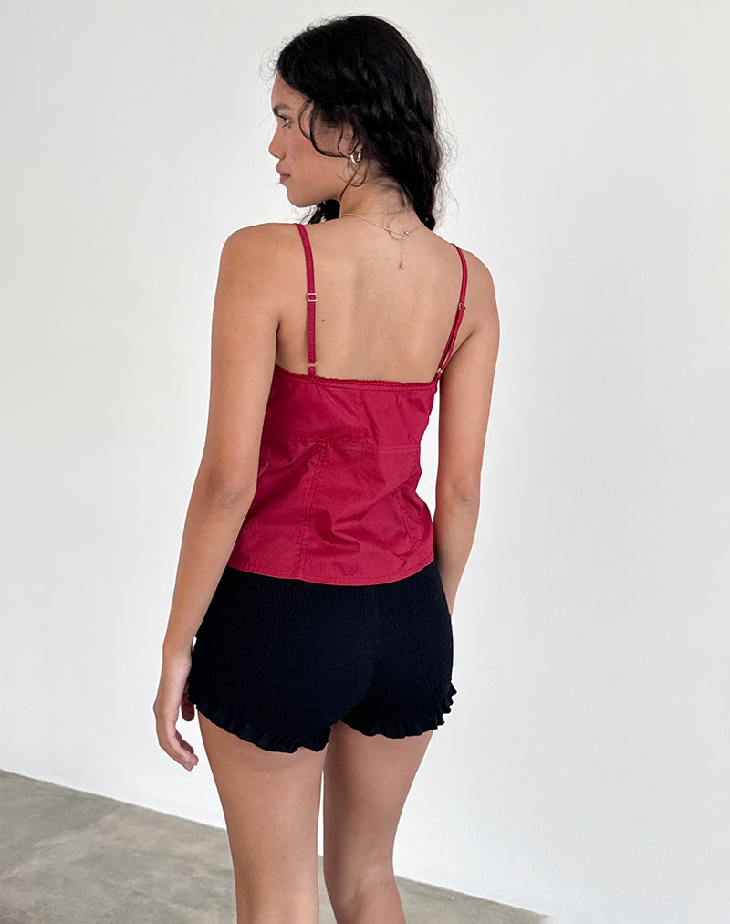 Bild von Jepuni Cami Top in Adrenalin Rot
