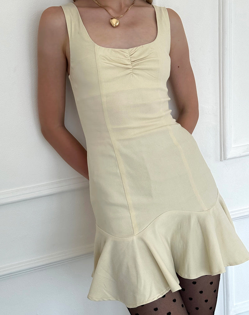 Image von Jetsam Minikleid in Creme