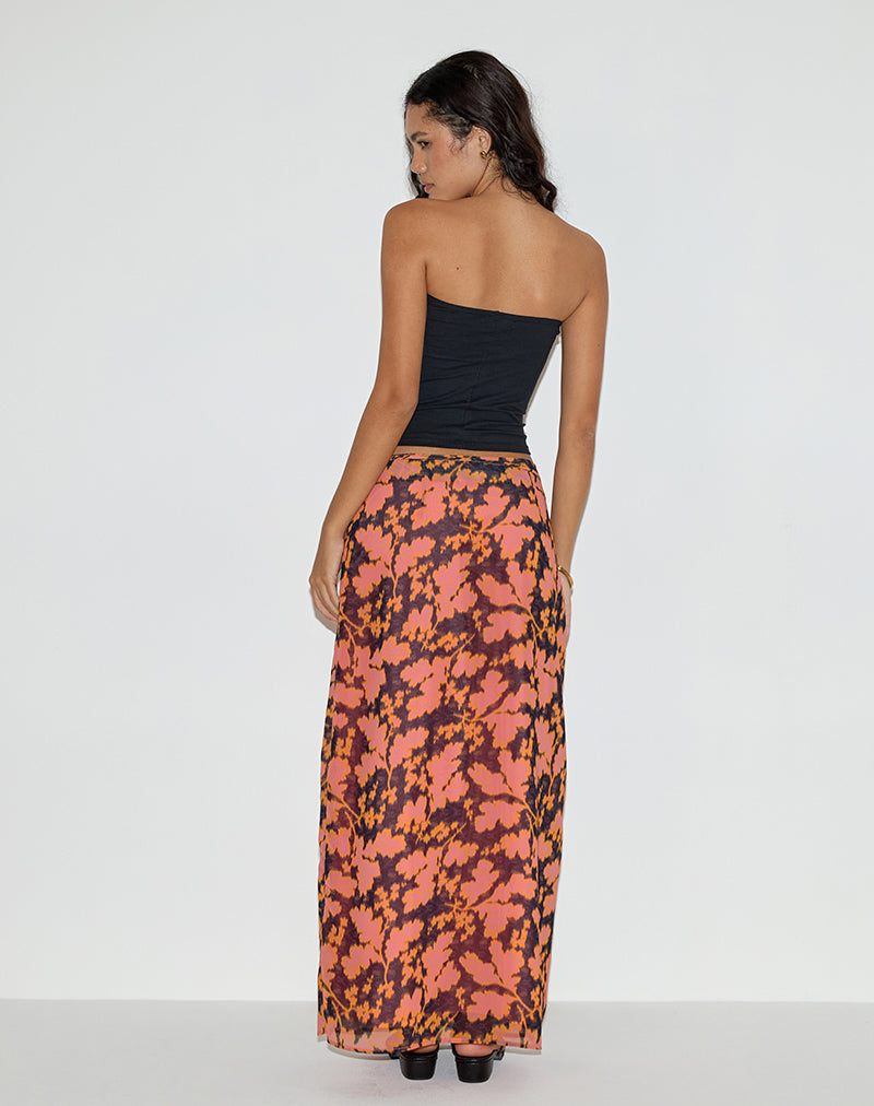 Bild von Jezza Slip Maxirock in Furnishing Floral