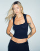 Bild von Jinsu Crop Top aus Lycra Schwarz