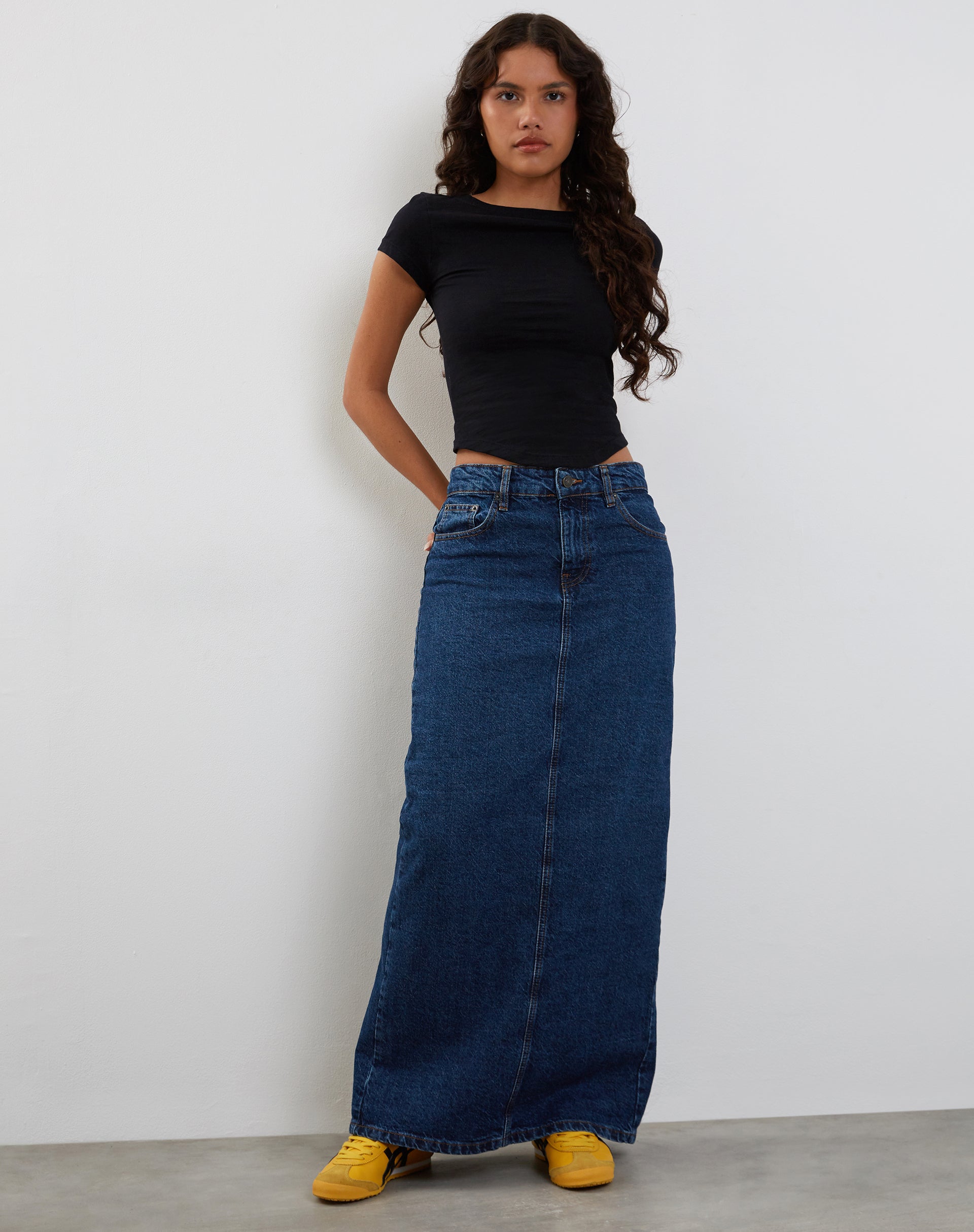 Bild von Jojes Jersey Tee in Schwarz