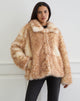 Bild von Joji Jacke in Beige Bambi Druck