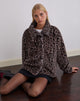 Image of Joji Jacke in Warm Grey Leopard