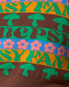Strick Fairisle Mix Braun