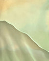 gelbe Aquarellfarbe