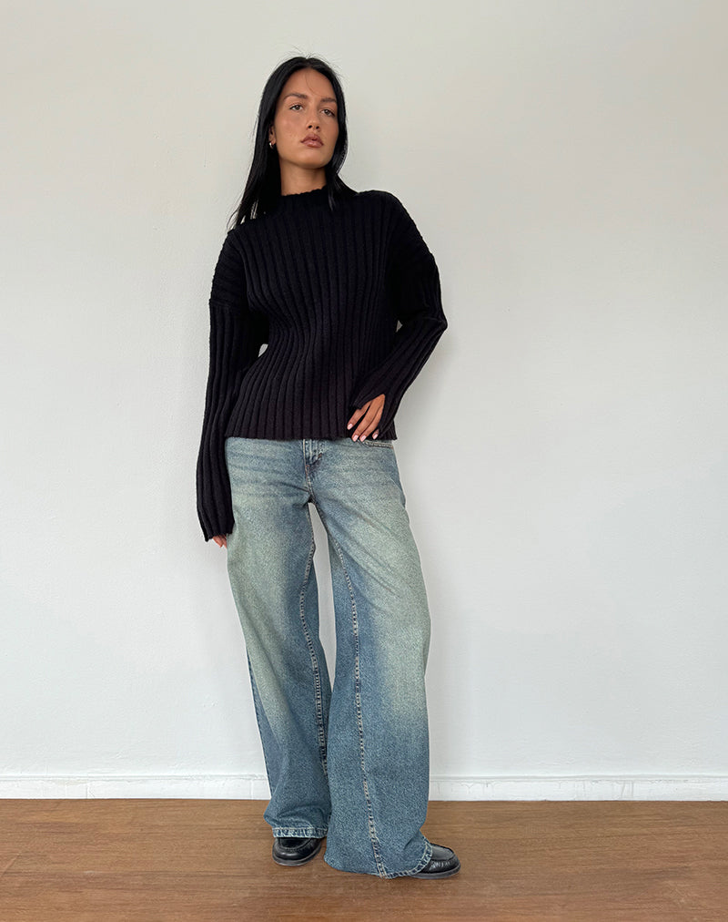 Image of Judah Pullover in Schwarz