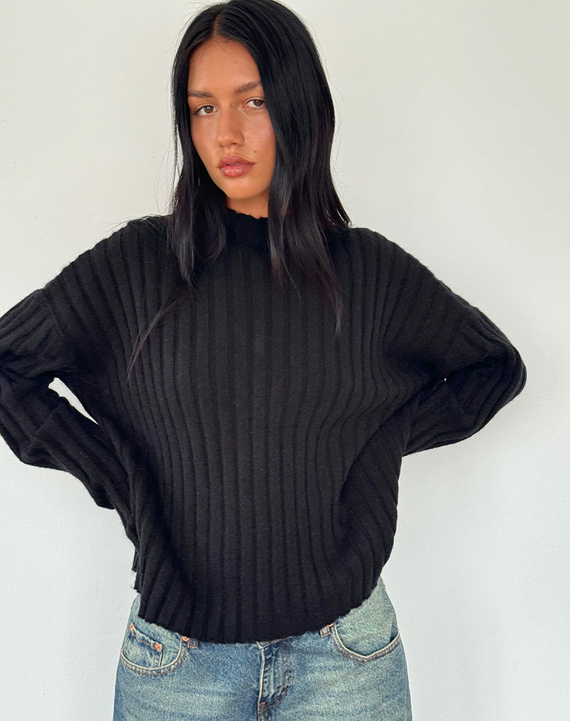 Image of Judah Pullover in Schwarz