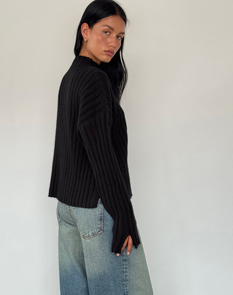 Image of Judah Pullover in Schwarz