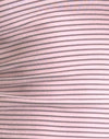 Rosa und grau gestreifter Jersey