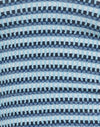 Blauer Streifen aus strukturierter Rippe