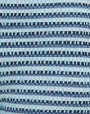 Strukturierte Rippe Streifen Tonal Blau