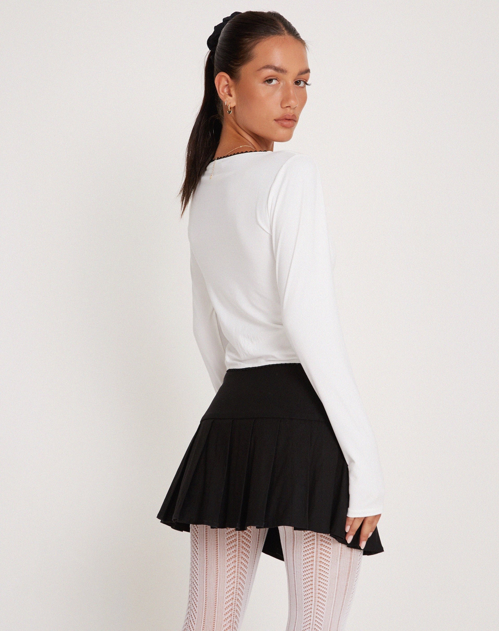 Abbildung von JUNIE BALLET JERSEY TOP WHITE
