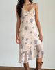 Image of Kamala Midikleid in Wildrose Blau