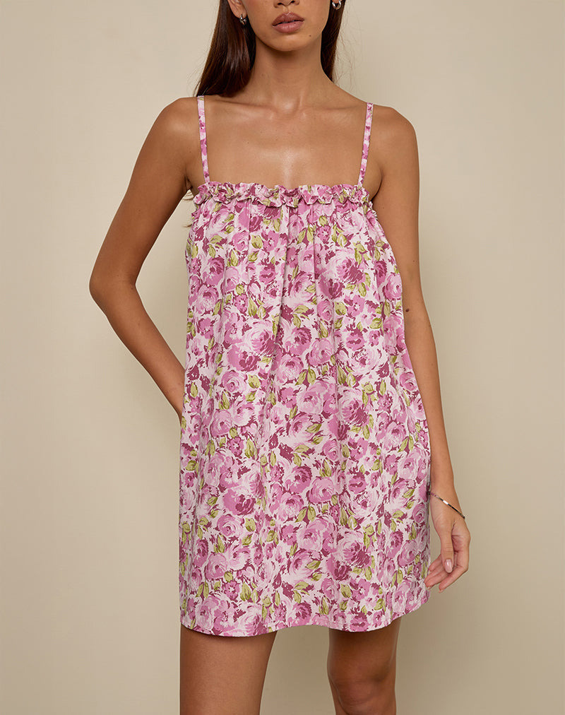 Image of Kamalani Minikleid in Blossom Floral Pink
