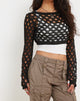 Bild von Kansaya Crop Top in Schwarz