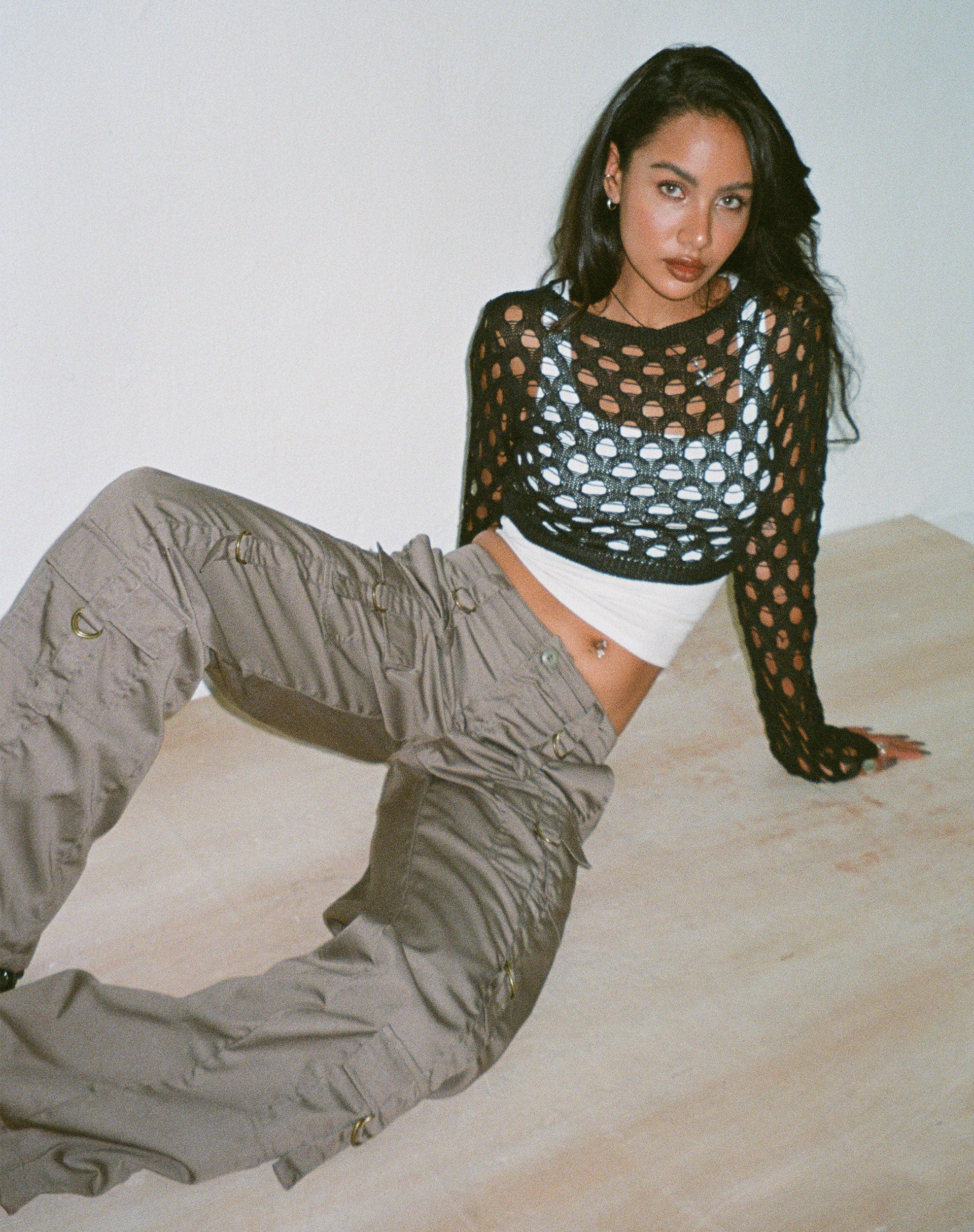 Bild von Kansaya Crop Top in Schwarz