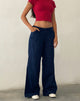 Bild der Kaomy Hose mit weitem Bein in Navy