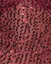 Pailletten Burgund