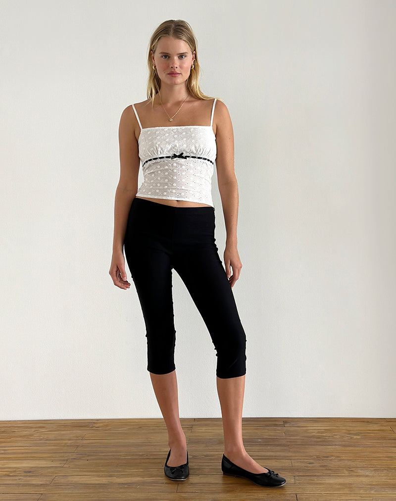 Image von Katisa Top in Broderie Weiß