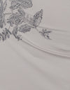 Spitze Blume Grau