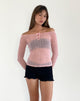 Bild von Kazi Bardot Top in Crinkle Pink