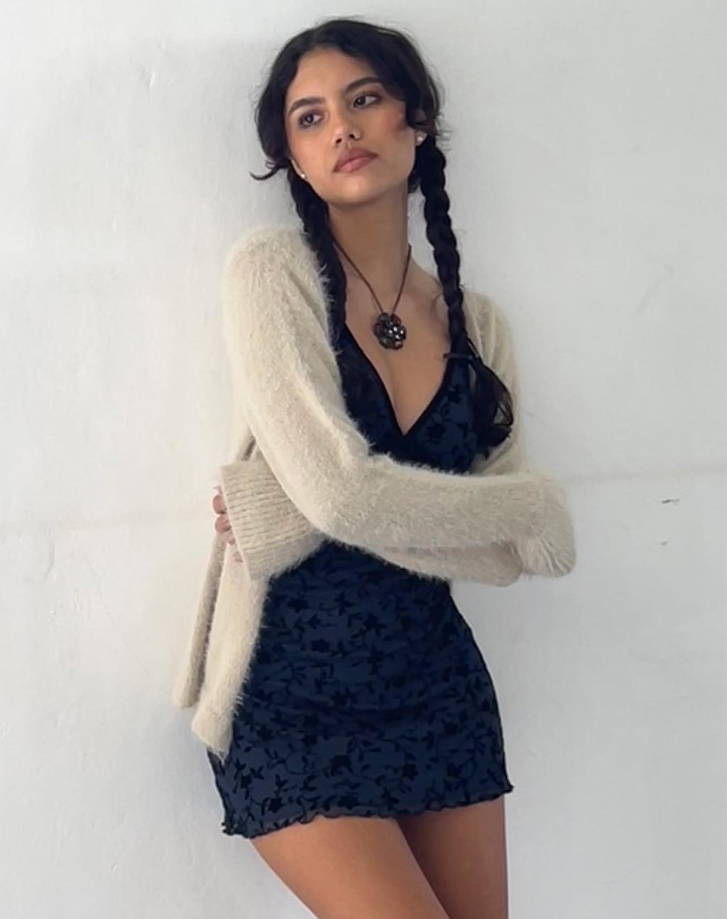 Kazka Strickjacke in London Fog