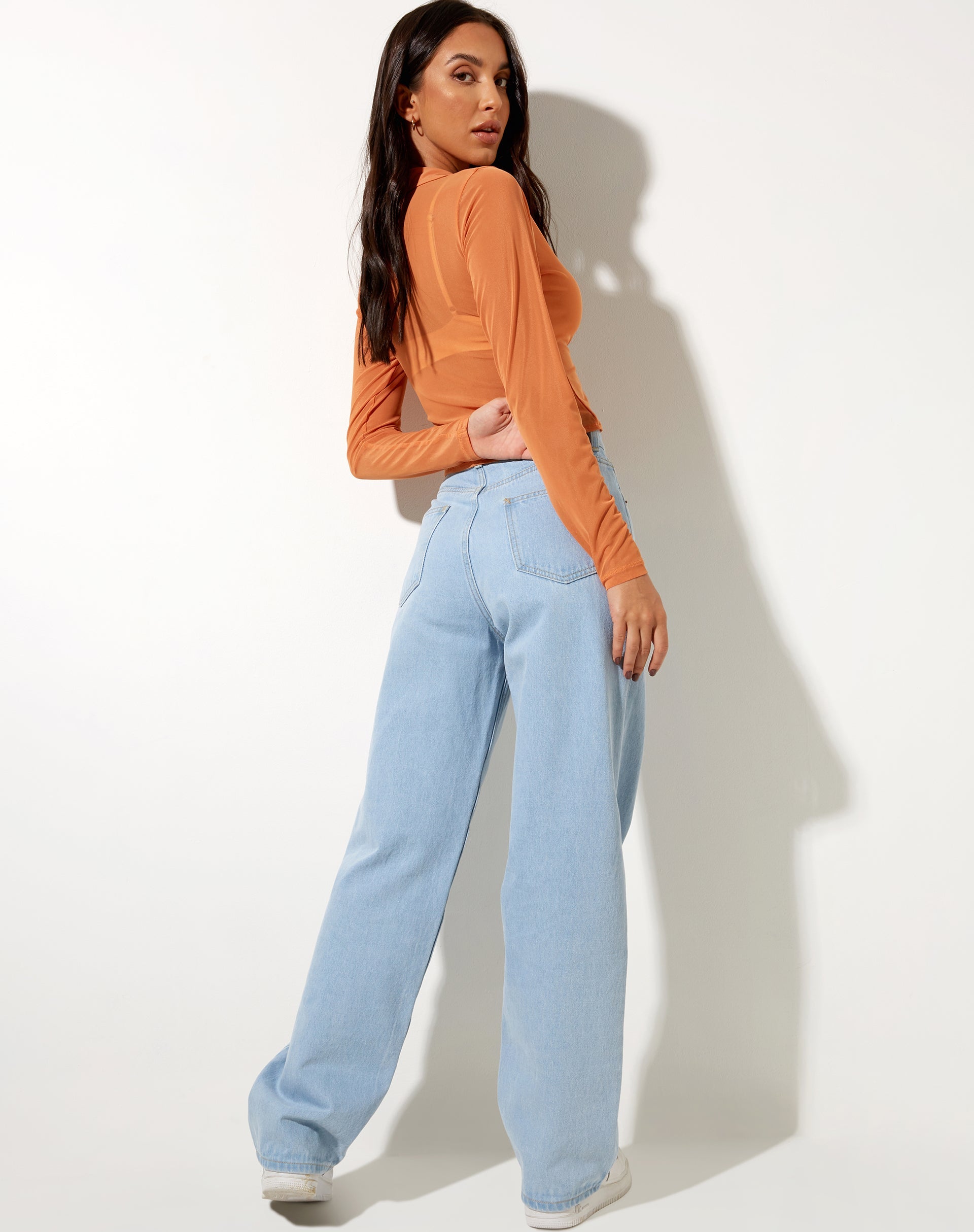 Image von Kelly Shirt in Mesh Orange