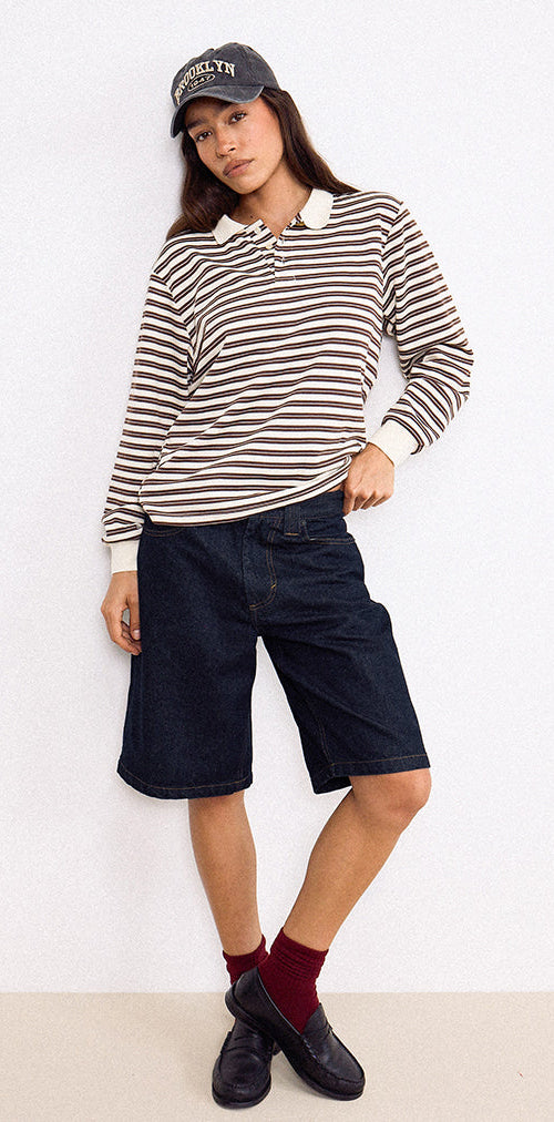 Bild von Low Rise Skater Short in Indigo