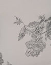 Spitze Blume Grau