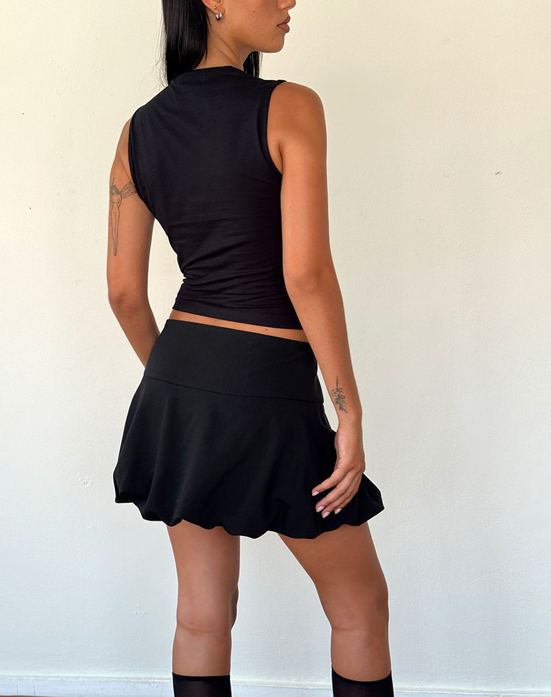 Bild von Keshi Puff Ball Mini Rock in Schwarz
