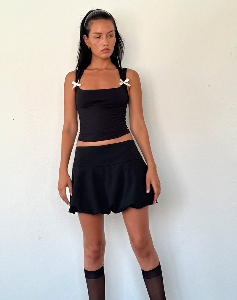 Bild von Keshi Puff Ball Mini Rock in Schwarz