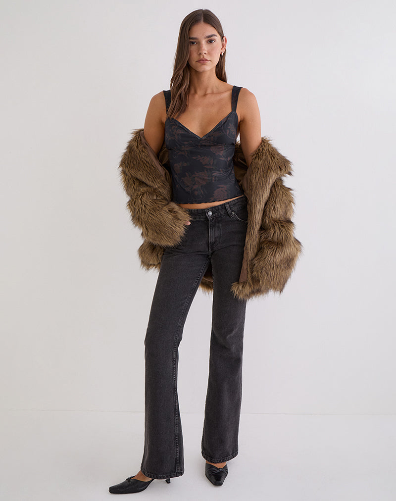 Bild des Khory Cami-Oberteils in Dynamic Rose