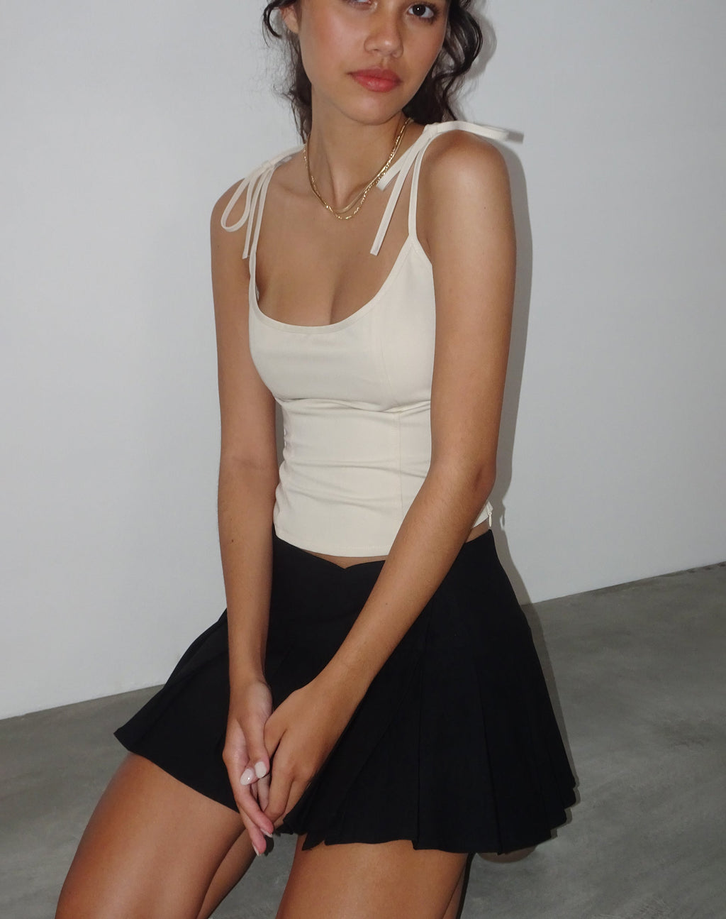 Kiona Korsett-Oberteil in Tailoring Cream