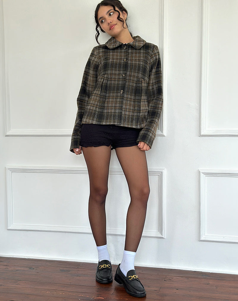 Image of Kisaki Swing Coat in Karo Gelb