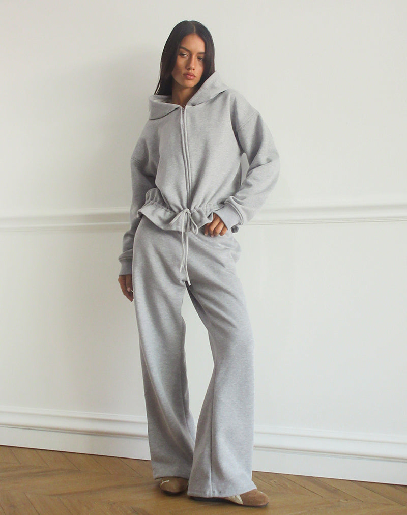 Bild von Loose Jogger in Grau Marl