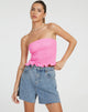Bild von Kiyo Bandeau Top in Bubblegum