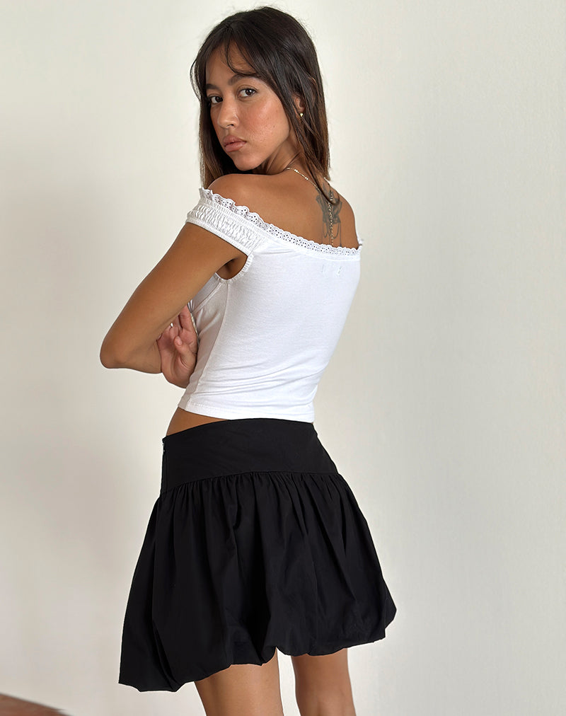 Bild von Kiyowo Puffball Mini Rock in Schwarz