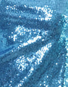 Pailletten Blau