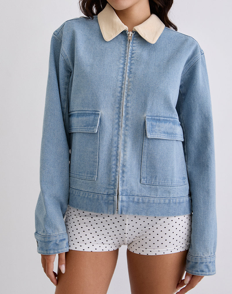 Image von Kahyun Jacke in Denim Light Wash