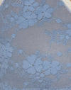 Blaue Masche mit elfenbeinfarbenem Einband