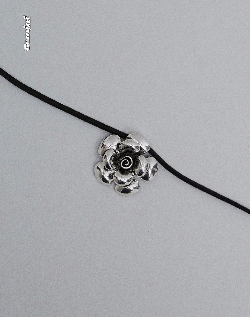 Bild von Lana Cord Rose Halskette von Gemini Jewels