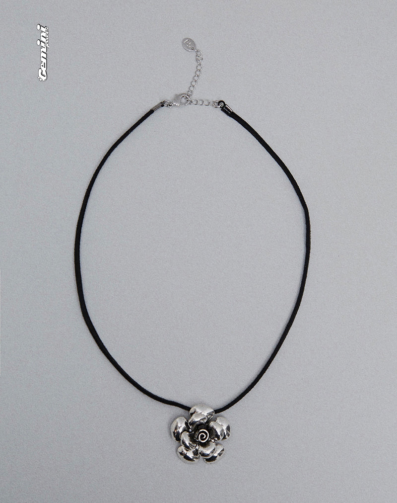 Bild von Lana Cord Rose Halskette von Gemini Jewels