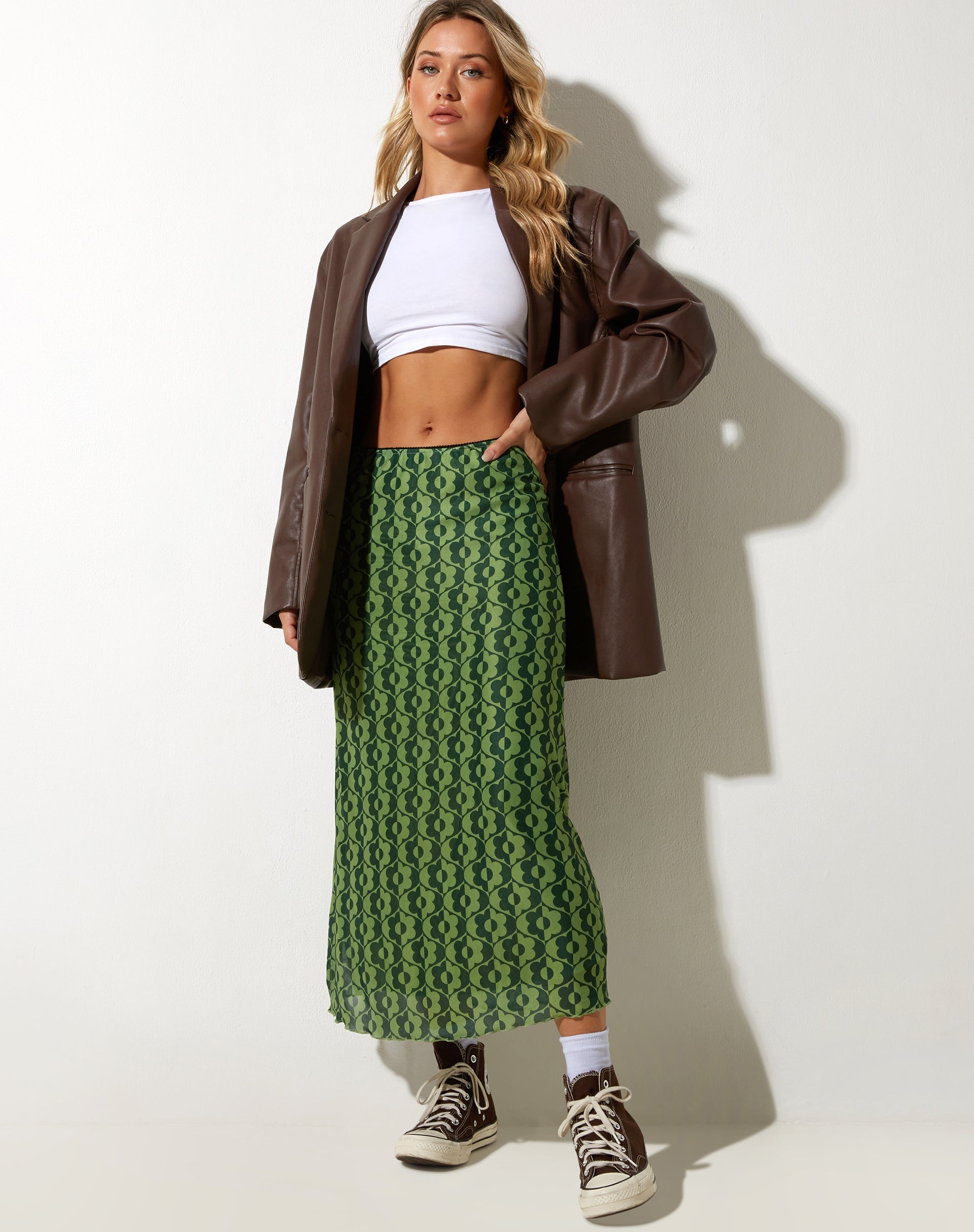 Bild von Lassie Midirock in Wavy Daisy Green